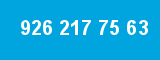 926 217 75 63